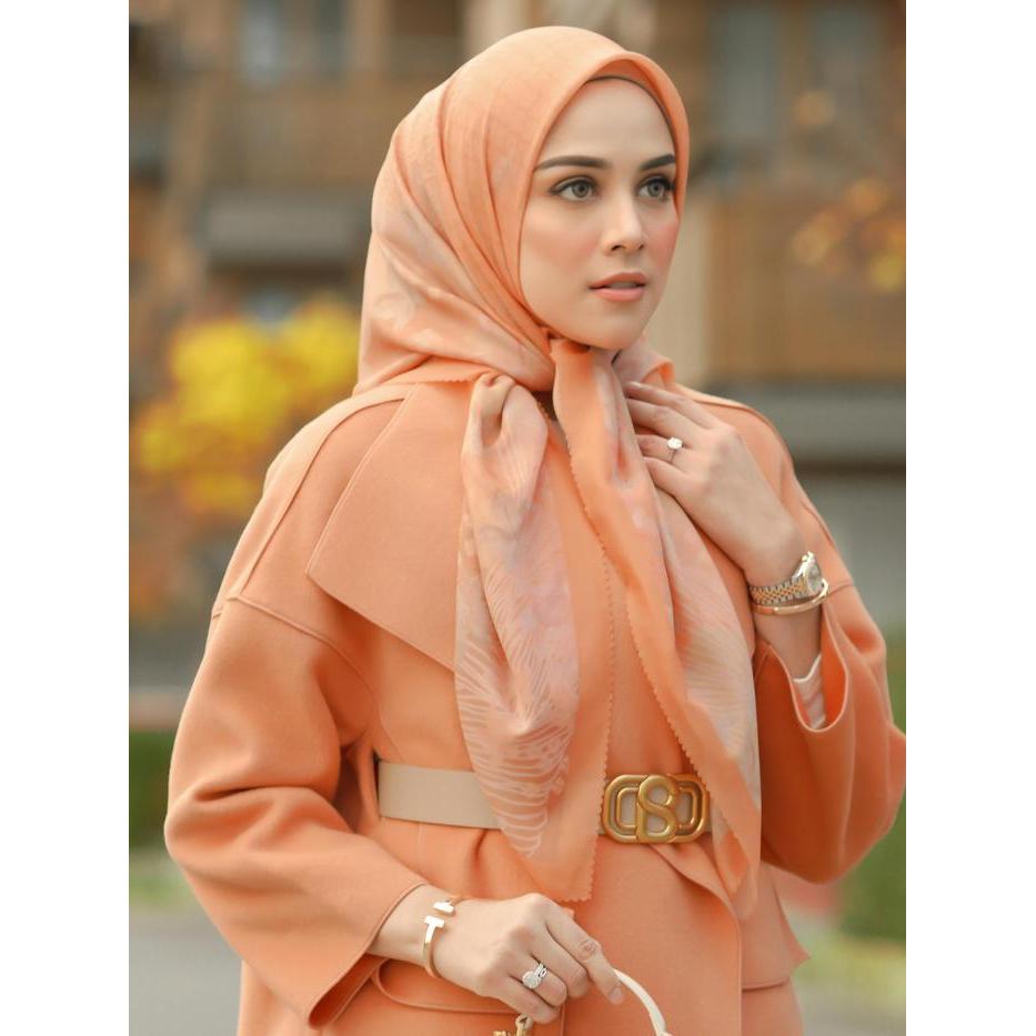 Iseltwald Voile Square - Sunkist