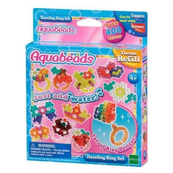 Mainan Edukas Aquabeads Dazzling Ring Set Kode 986