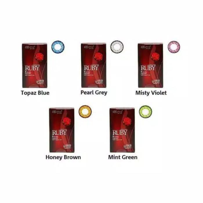kv3g- Softlens Colour Ruby By Omega