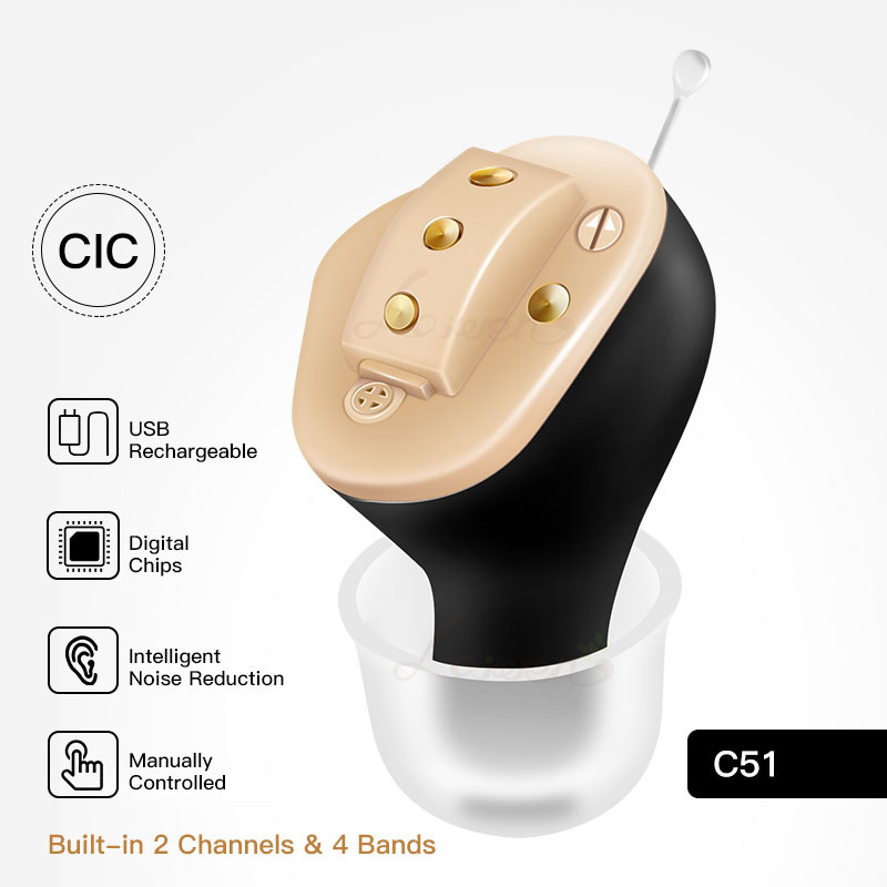 Hearing Aid Rechargeable Speaker Amplifier Digital Earphone First