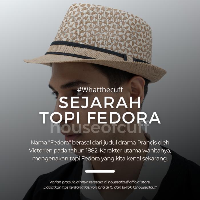 05kq- Topi Fedora Hat 12