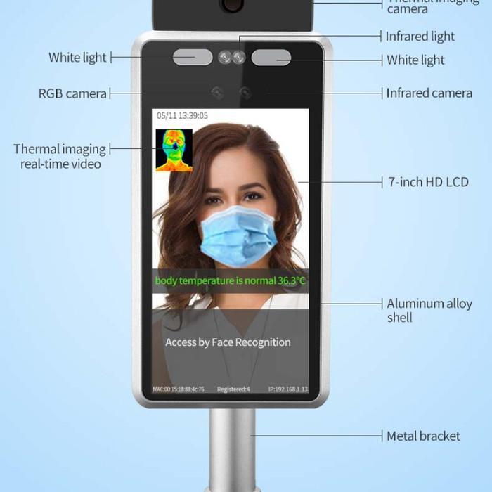 THERMAL FACE RECOGNITION WITH THERMOMETER DETECTION&SOFTWARE ABSENSI.