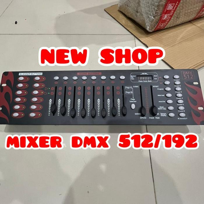 MIXER LIGHTING DMX 512/192