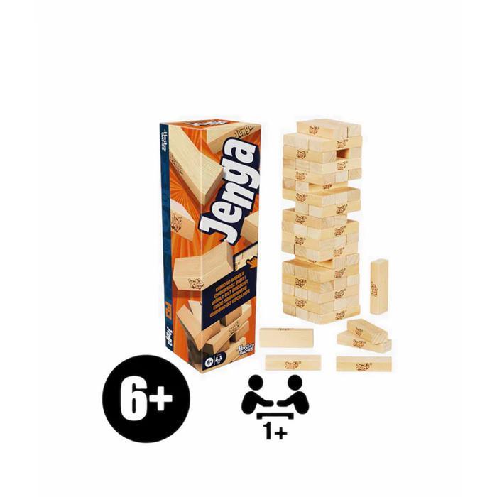 JENGA Refresh HASBRO Gaming / Not UNO Stacko - ORI & MURAH