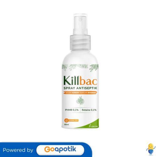 Killbac Spray Antiseptik 60 Ml Botol