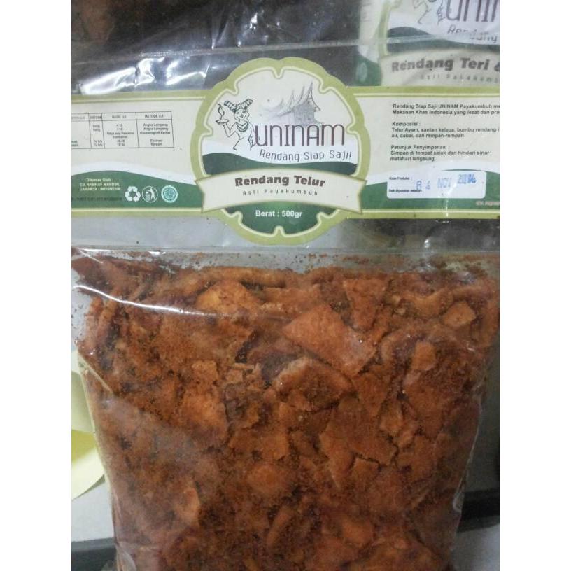 53wp- Rendang Telur 500Gr