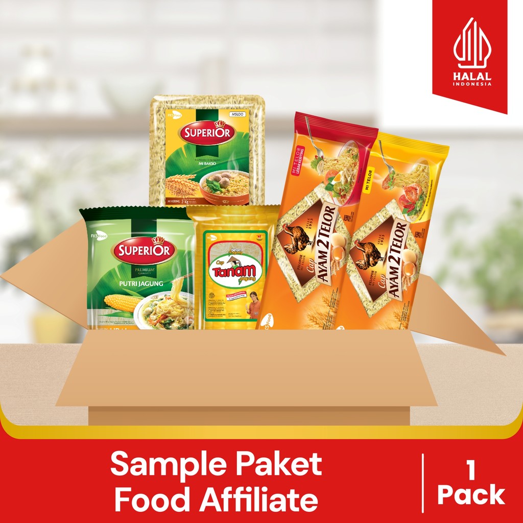 Sample Paket Food Affiliate
