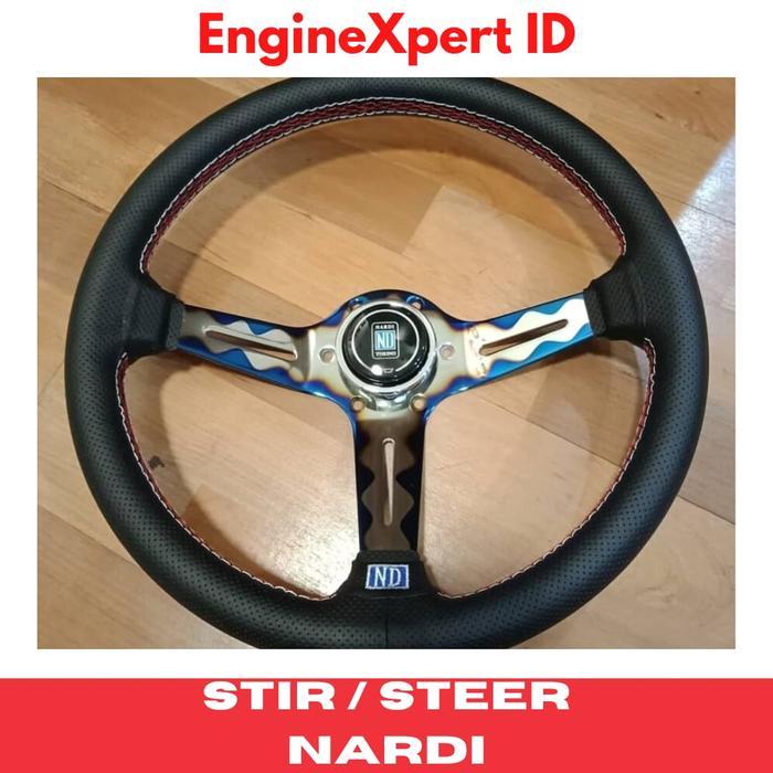 Stir / Steer Nardi Burntype Zigzag (Silver)