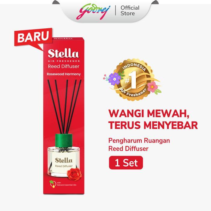 Stella Reed Diffuser Set - Rosewood Harmony