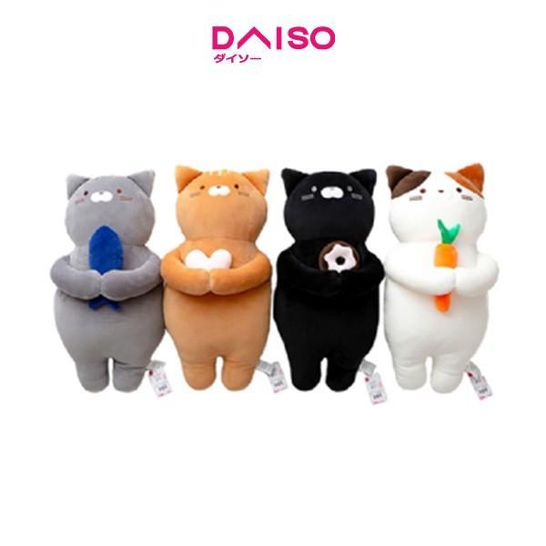 ` Daiso ENG Hug Pillow -Cat- Pose-