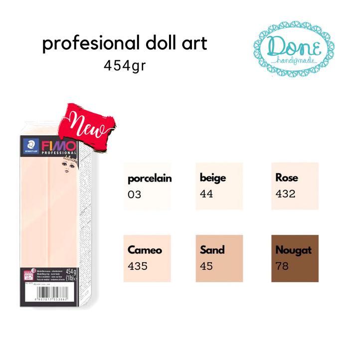 ` fimo doll art large block polymer clay modelling clay