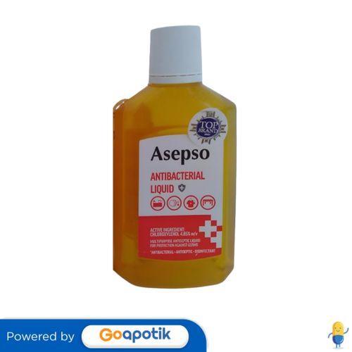 Ready ASEPSO ANTIBACTERIAL LIQUID 245 ML BOTOL