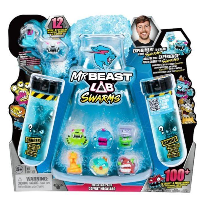 ` Mainan Anak Mrbeast Lab Swarms Mega Lab Pack Eksperiment