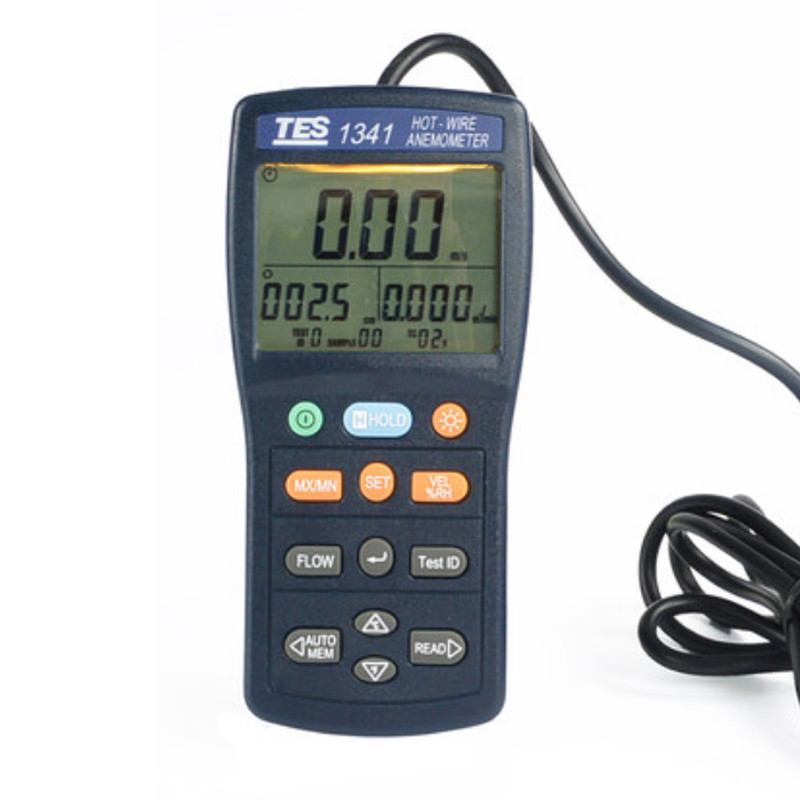 " Tes-1341 Hot-Wire Anemometer Usb Interface Tes1341 Marvellous "