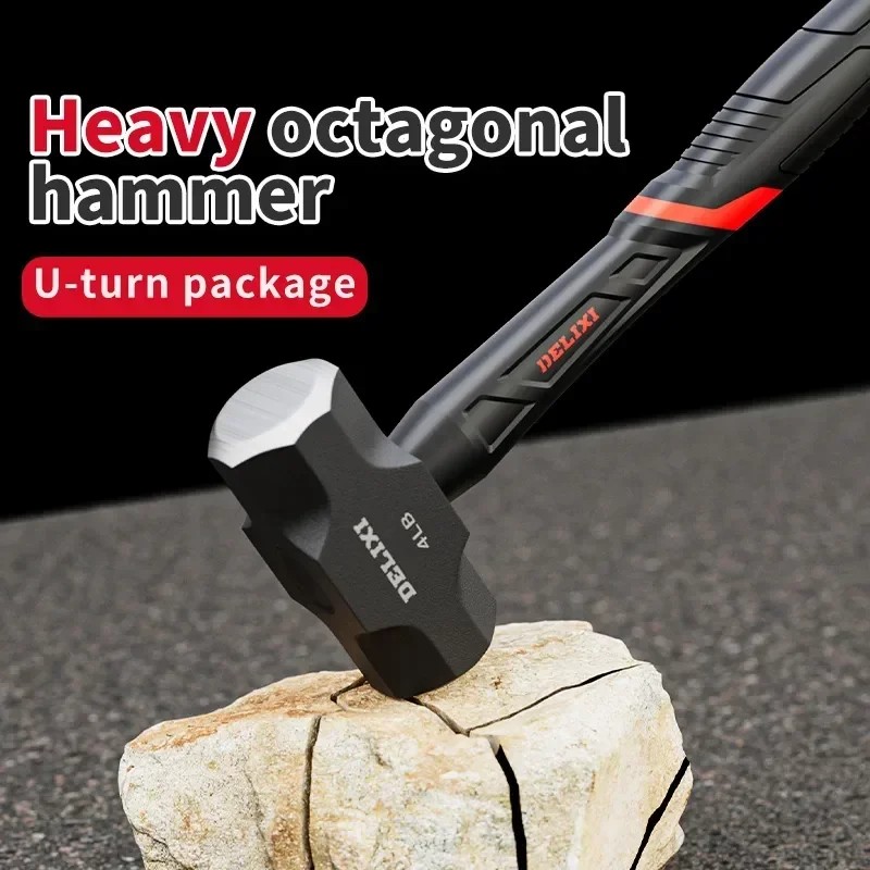 . Integrated Wall Solid Tool Hand Octagonal Demolition Hammer Wall -