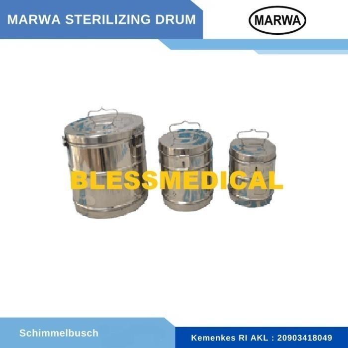 Ready Dressing Drum / Tromol - Diameter 18 CM