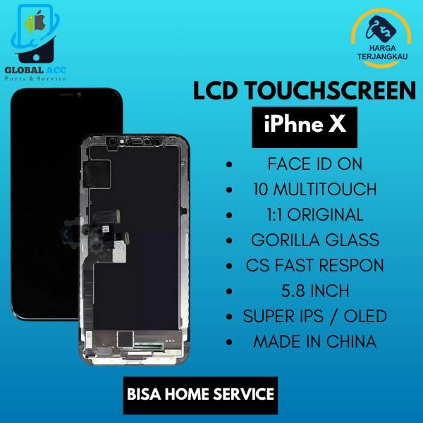 LCD IPHONE X + TOUCHSCREEN ORIGINAL NEW 100% *