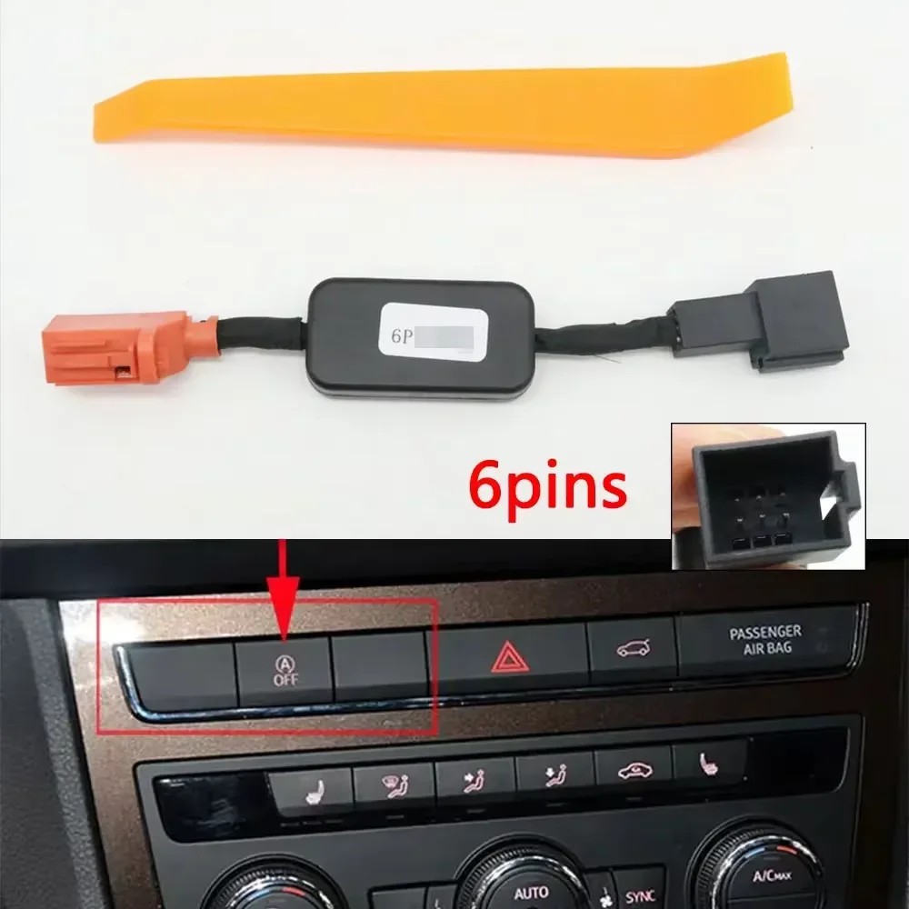 . Car Automatic Stop Start Engine Eliminator Off Closer Device Switch Control Sensor Relay Plug -
