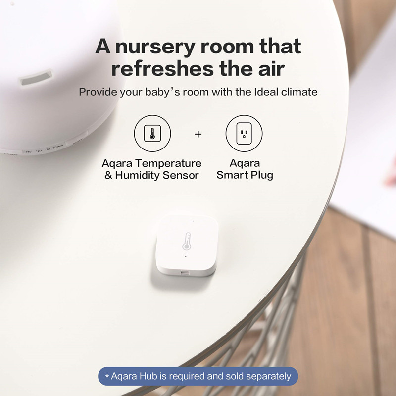 Global Version Aqara Temperature Humidity Sensor Zigbee Smart Air Pressure Environment Sensor Smart