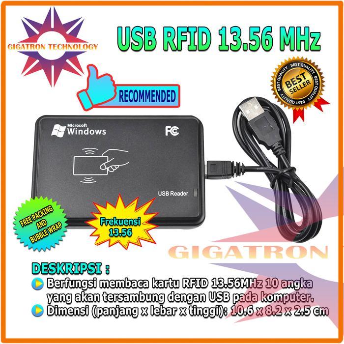 TERMURAH RFID READER 13.56MHZ / RFID READER 13,56 MHZ MIFARE / USB RFID READER