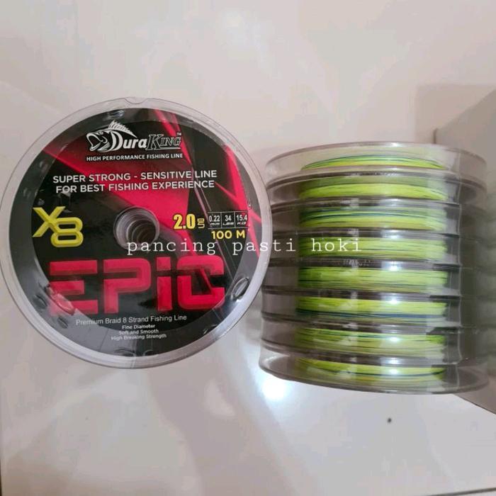senar pe duraking epic x8 100m