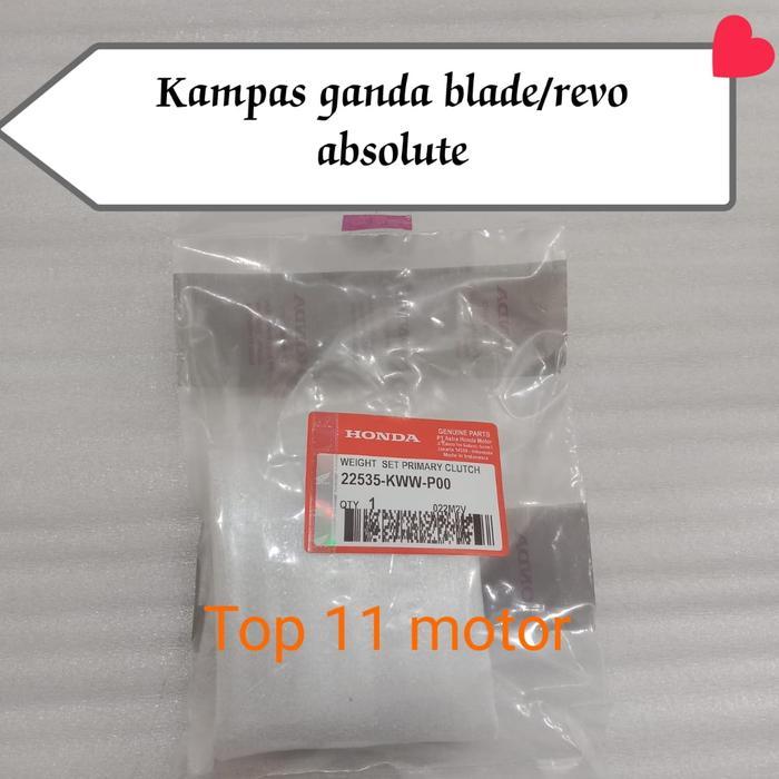 Kampas ganda kopling blade *