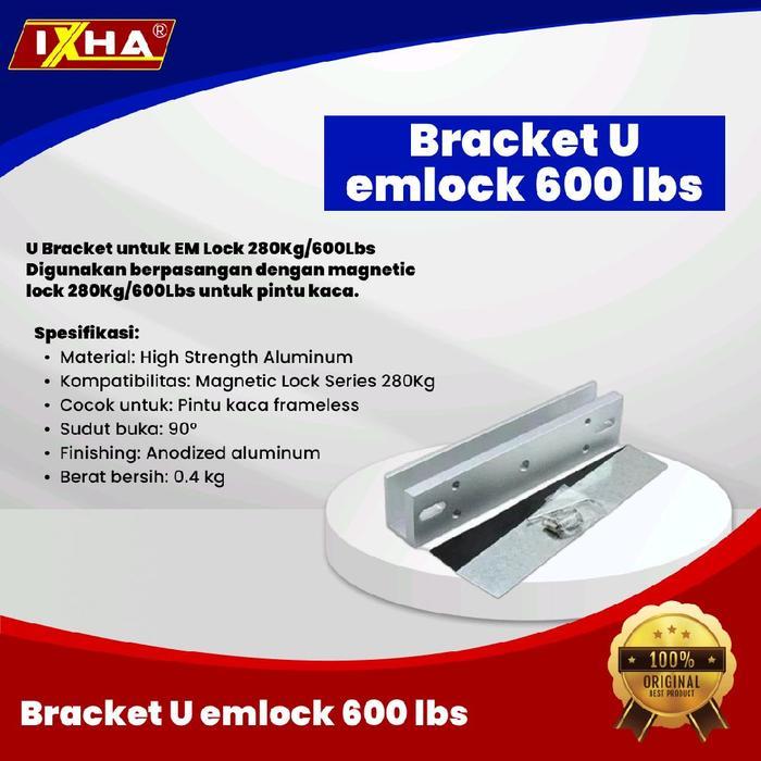 Bracket U Emlock 600 Lbs