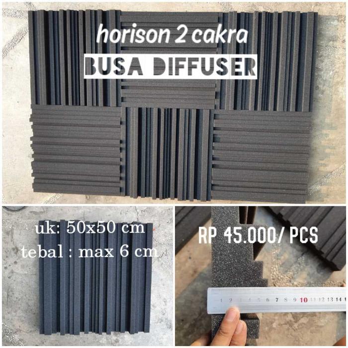 Busa Model Diffuser Acoustic Foam