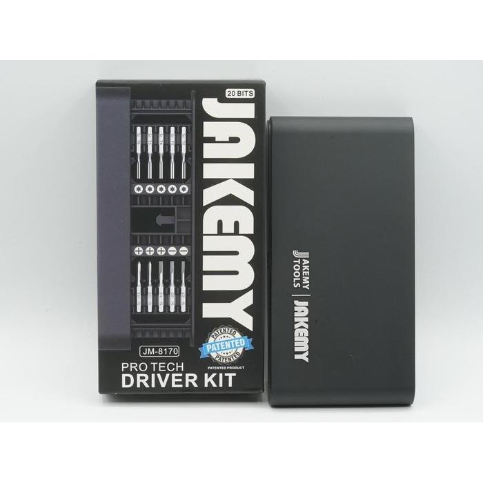 JAKEMY JM-8170 Screwdriver Portable Electronic Maintenance Box Kit With Replaceable Driver Bits for