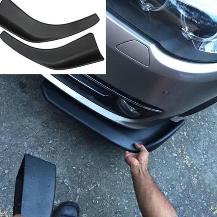 winglet diffuser winglet bumper depan mobil universal isi 2