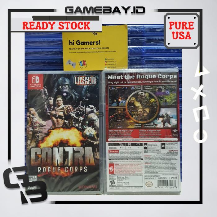 Nintendo Switch Contra Rogue Corps