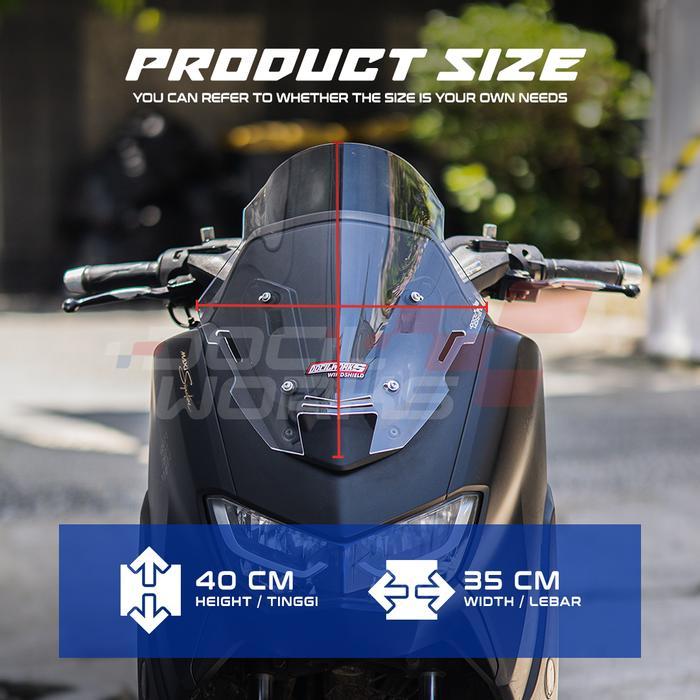 Docilworks - Visor Windshield Nmax V6 & V7 Tbk
