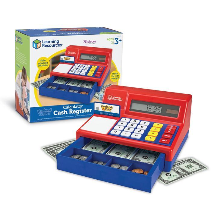` Learning Resources Pretend & Play Calculator Cash Register
