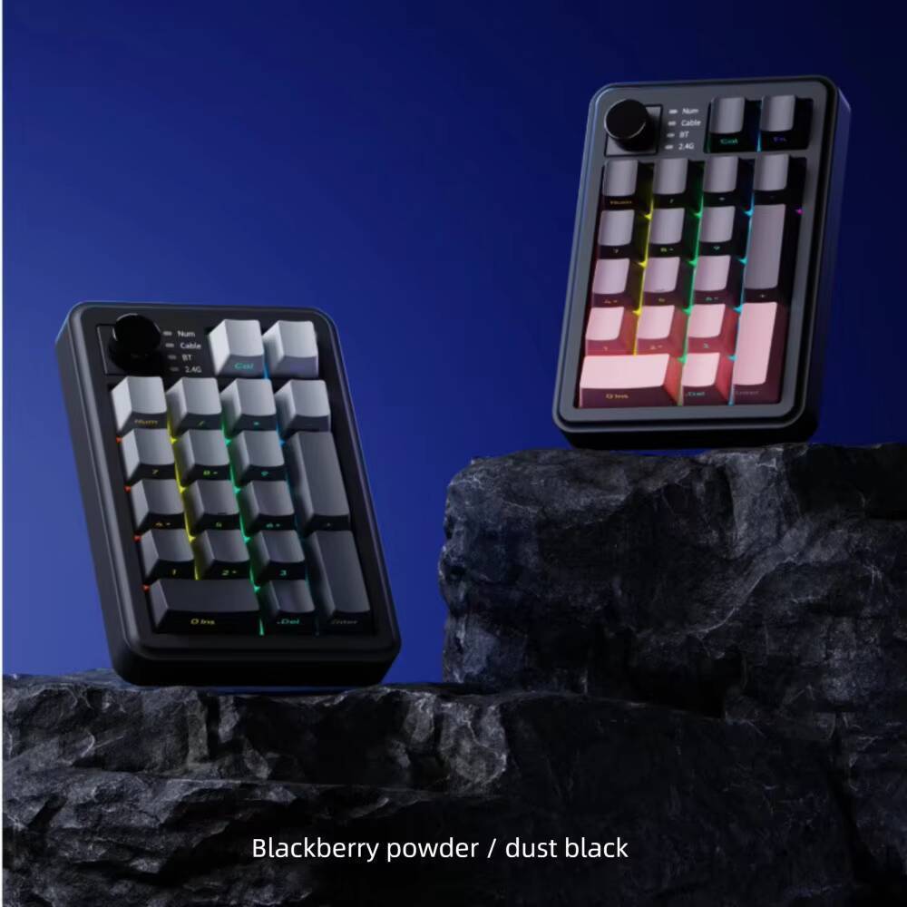 NK20PAD Wireless Bluetooth Numeric Tri-mode Keypad Gasket structure Side-engraved All-key