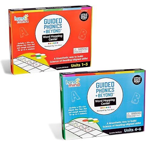 hand2mind Guided Phonics + Beyond Word Mapping Center, 