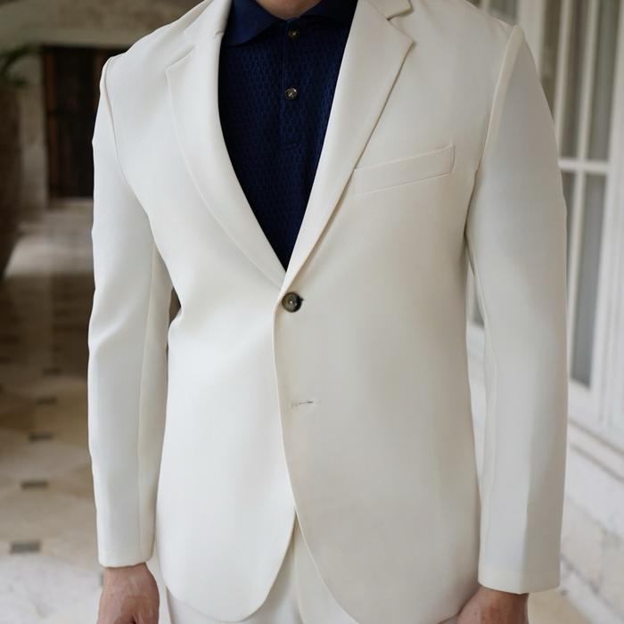 PROMO REFINED BLAZER MADE WITH FINE WOOL