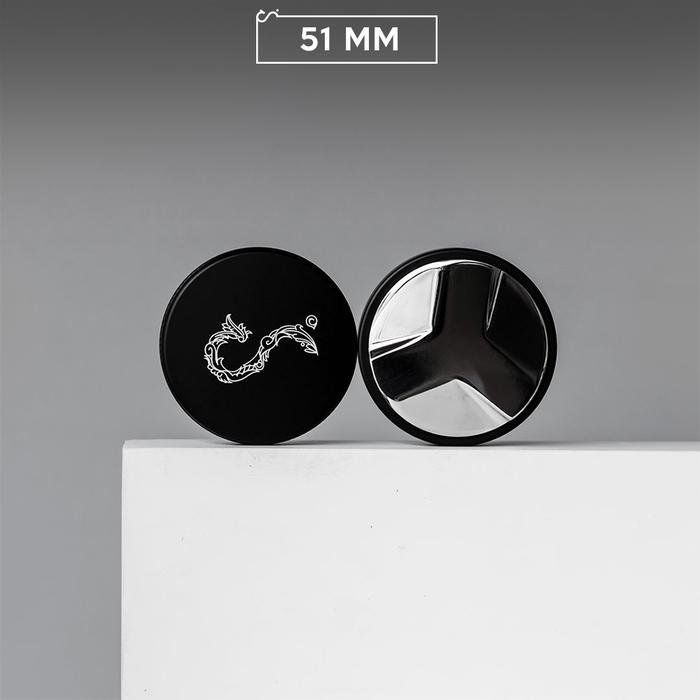 Distributor 51mm Infinite Black Eclipse Stainless Barista Tools