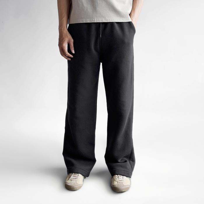 Cottonsupply Trackpants Basic Cargo Loose Fit Black