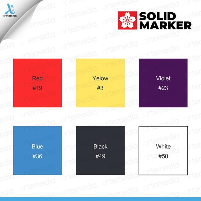 Sakura Solid Marker Industrial Crayon Permanen