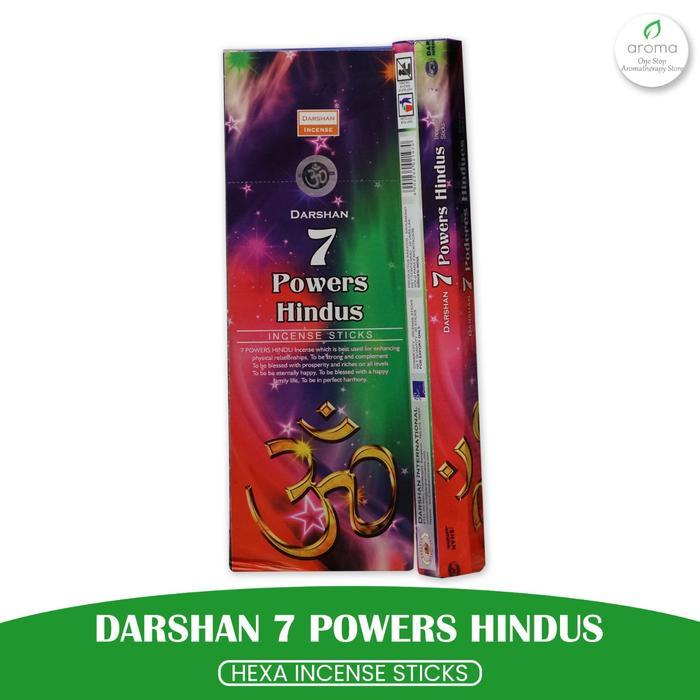 Dupa India Aromaterapi Hexa - Darshan 7 Powers Hindus