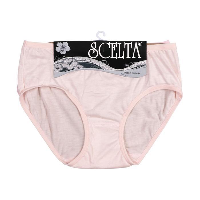 SCELTA - 3PCS CELANA DALAM WANITA BASIC CD PAKET SC SAE 038