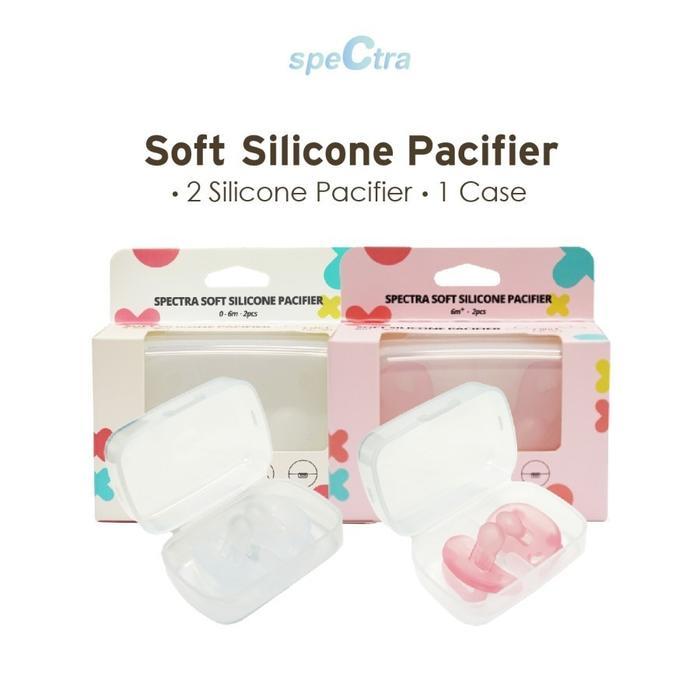 readyy Spectra Soft Silicone Pacifier 2pcs - Empeng Anak Bayi