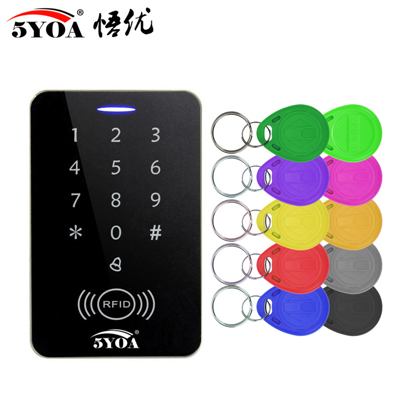 RFID Access Control System Intercom Device Machine Electronic Door Lock Smart Garage Gate Opener