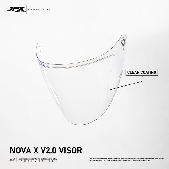 JPX Visor - NovaX V2.0 - Clear