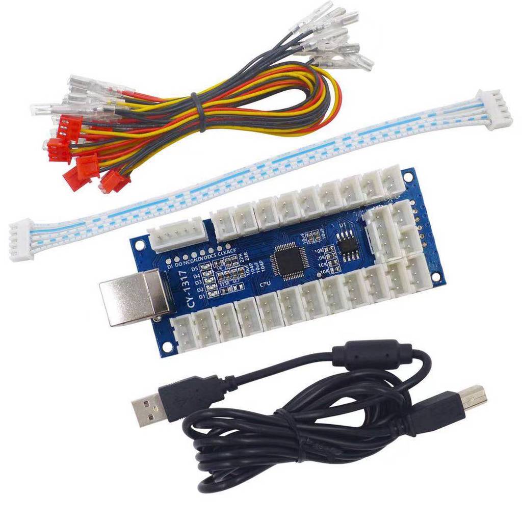Zero delay encoder 4 in 1 Arcade controller for PS3/PS2/PC/Xbox 360 for windows Android game control