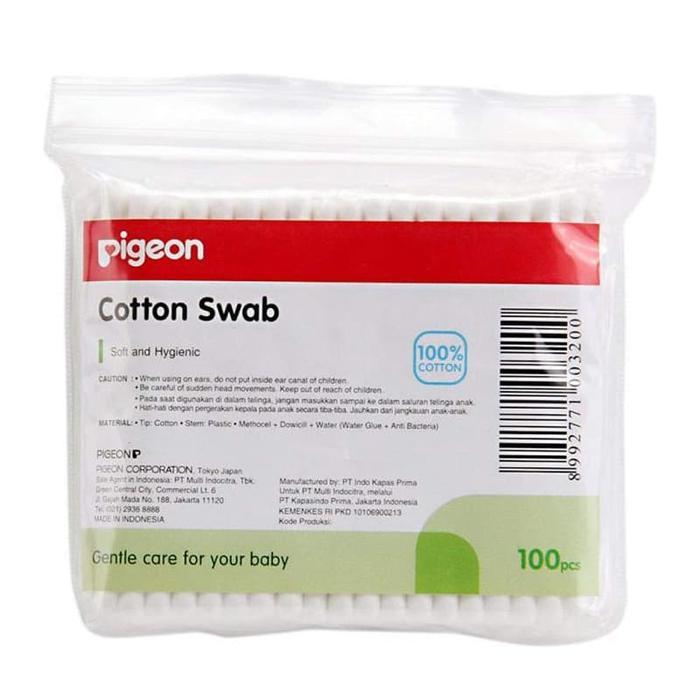 Pigeon Cotton Bud Small Tip / Regular 100s Bayi - Regular