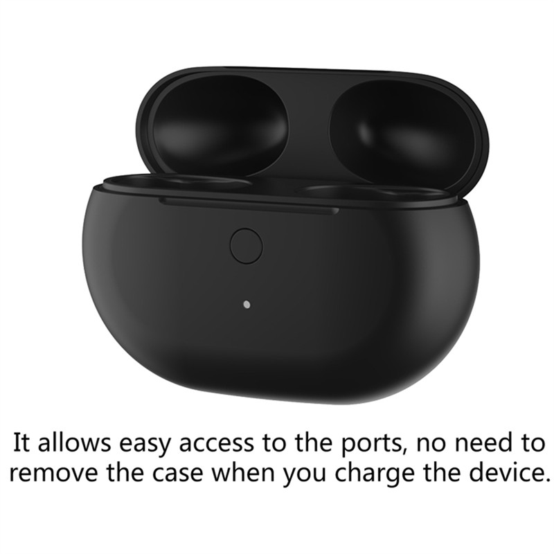 #824O For Beats Studio Buds Charging Case with Bluetooth Pairing Sync Button & 660MAh Replacement