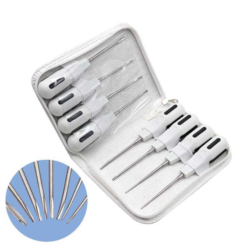 8 pcs Tooth Extracting Forcep Teeth Extracting Elevator Minimally