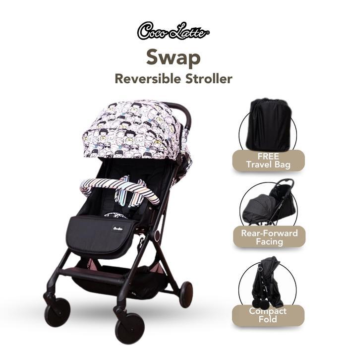 TERLARIS COCOLATTE SWAP Reversible Compact Stroller