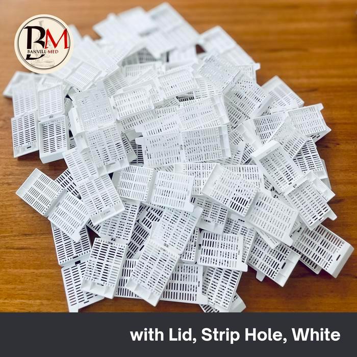 Embedding Cassette With Lid 500 Pcs Indopath